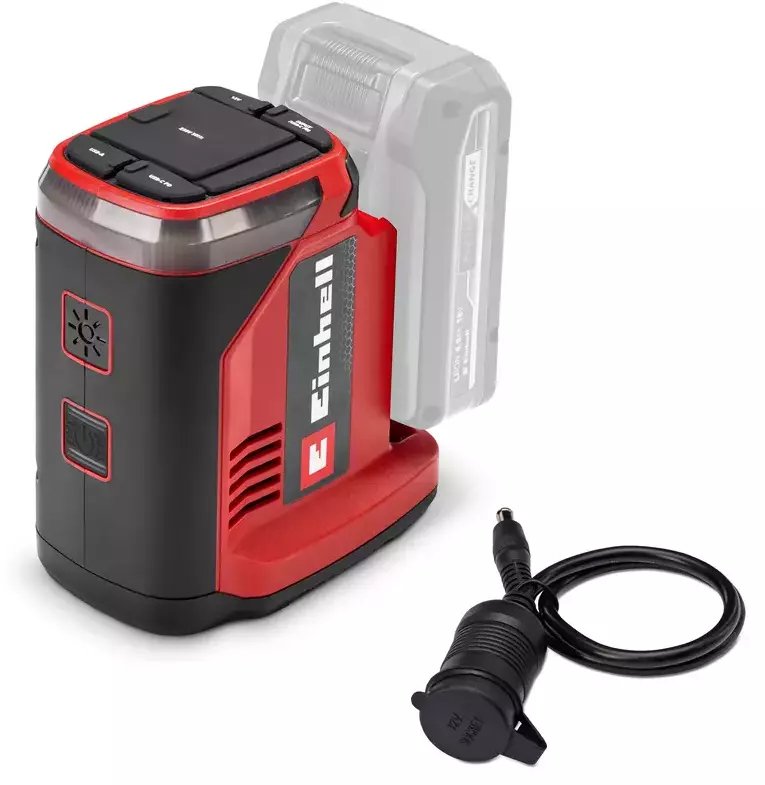 Stacion energjie pa kabllo Einhell TE-ES 18/150/1 Li-C-Solo, 18V, Power X-Change, i kuq