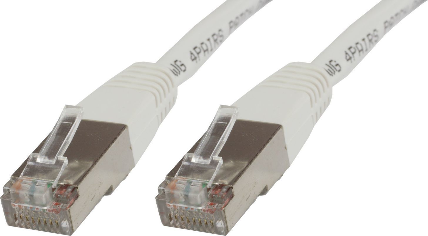 Kabllo rrjeti MicroConnect (SSTP620W), RJ-45/RJ-45, cat.6, S/FTP, 20m, e bardhë