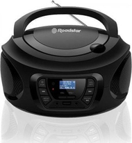 Radio portative Roadstar CDR375D+, CD MP3 USB, DAB+ FM, e zezë