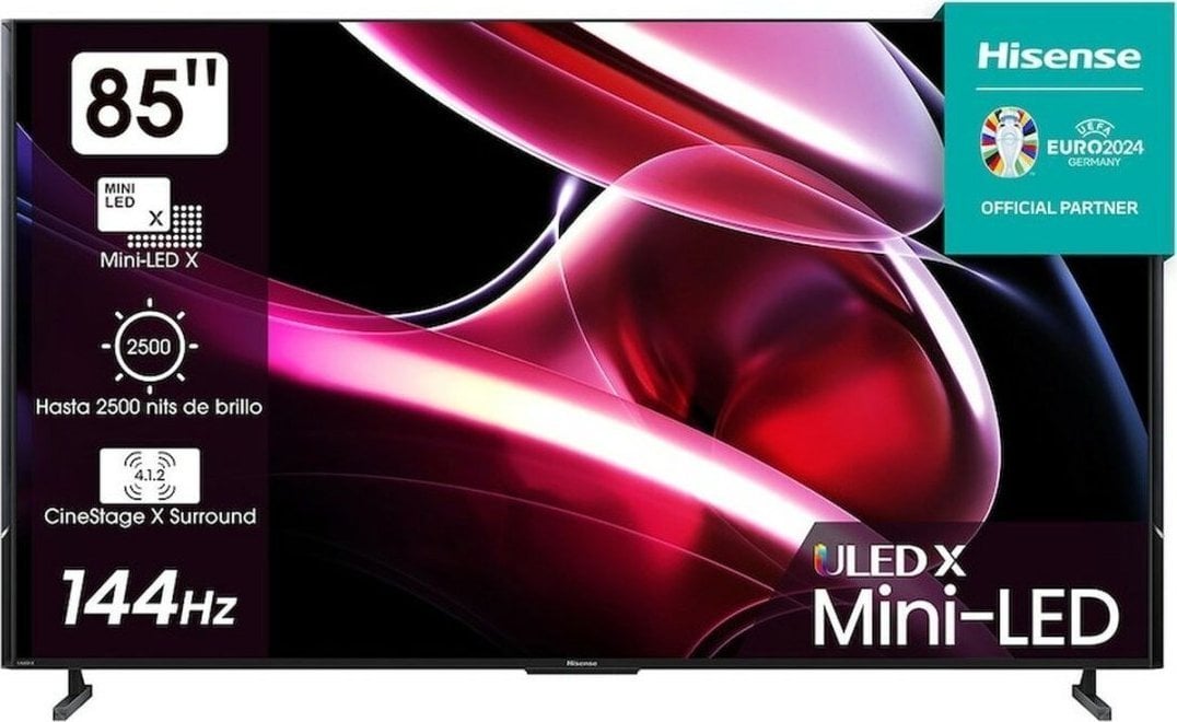 Televizor Smart Hisense 85UXKQ, 85", 4K Ultra HD QLED, i zi