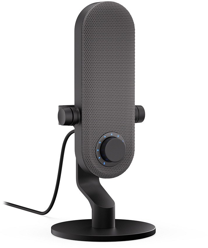 Mikrofon pin KRUX KRXC018, me kapëse, mono, i zi