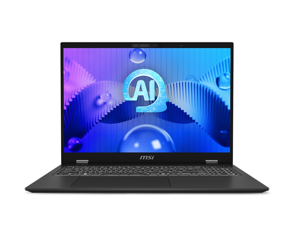 Laptop MSI Prestige 16 AI Evo B1MG-004CZ, 16", QHD+, Intel U7-155H, 32GB RAM, 1TB SSD, Intel Arc Xe, i hirtëi errët