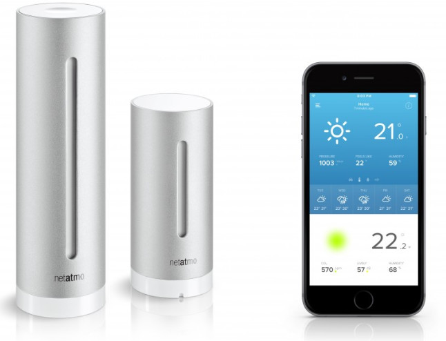 Stacion moti Urban Netatmo