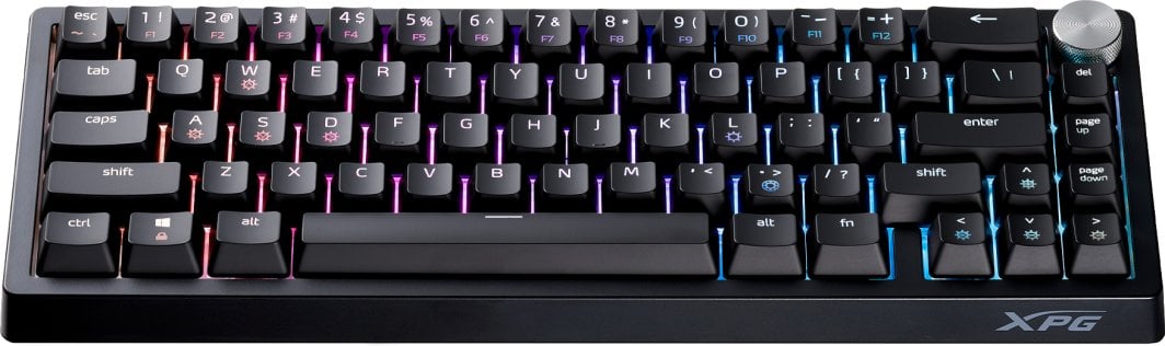 Tastierë ADATA ADATA XPG Sorcerer Mini 65%, Red Switch, US, e zezë