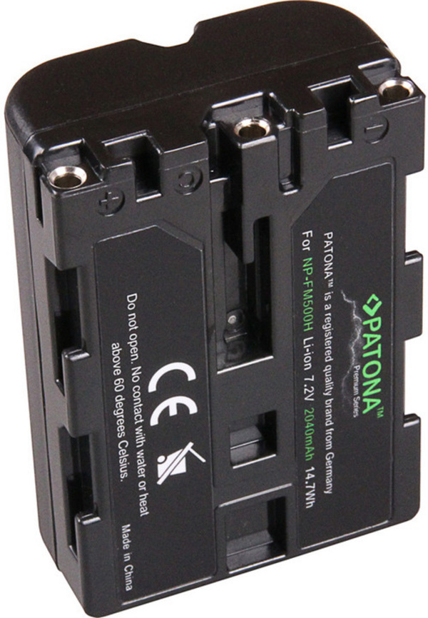 [OUTLET] Bateri Paton për Sony NP-FM500H 2400mAh Li-Ion Premium