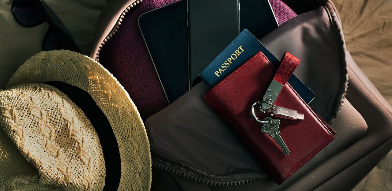 USB SanDisk Ultra Dual Drive Luxe, 64 GB, USB Type-A / USB Type-C