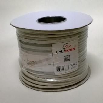Filament për printer 3D Gembird FTP(FPC-6004-SOL), 4x2, cat. 6, 305m, i hirtë