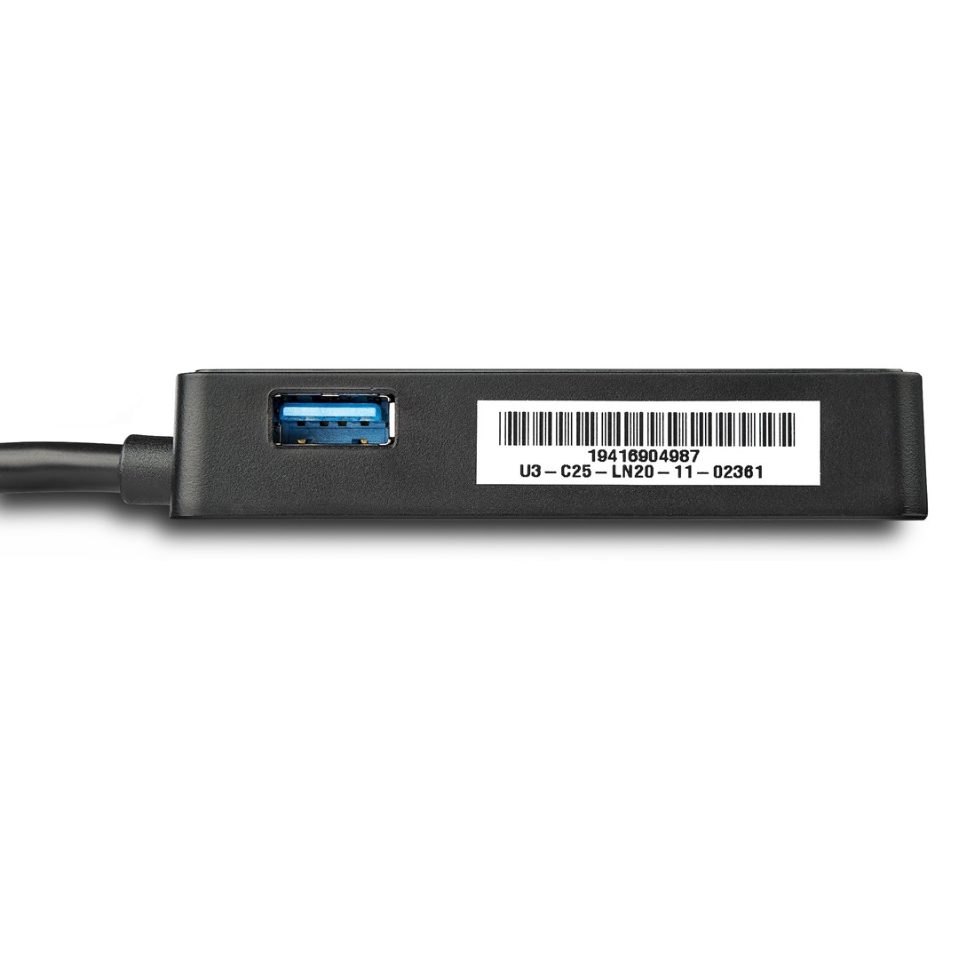 Përshtatës rrjeti USB 3.0 StarTech USB31000SPTB, Gigabit LAN, i zi