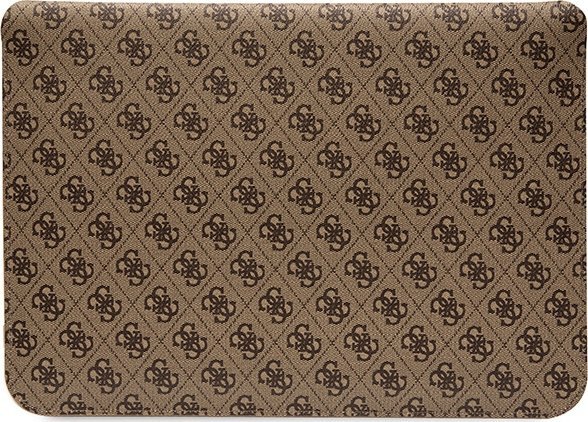 Футрола за лаптоп Guess 13/14", PU, дезен 4G, црна