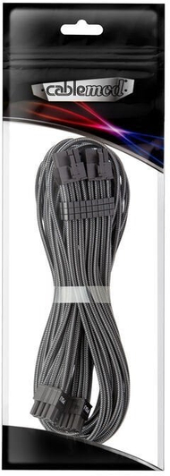Kабел PCIe CableMod C-Series Pro ModMesh, 8+8 pin, 60cm, карбон