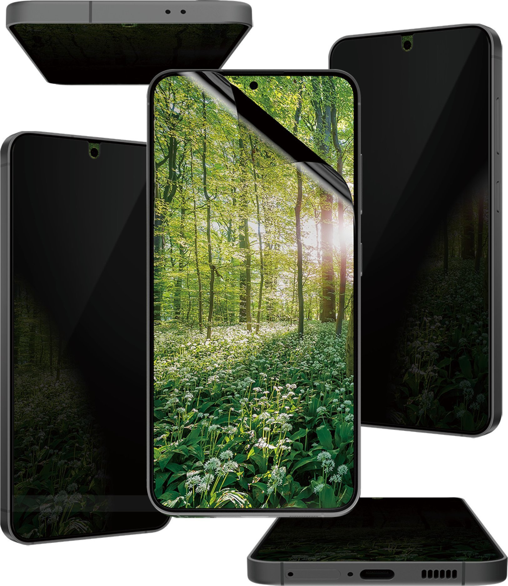 Mbrojtës ekrani PanzerGlass ECO MATRIX, për Samsung Galaxy S25 Plus, 4 way Privacy, Ultra wide Fit