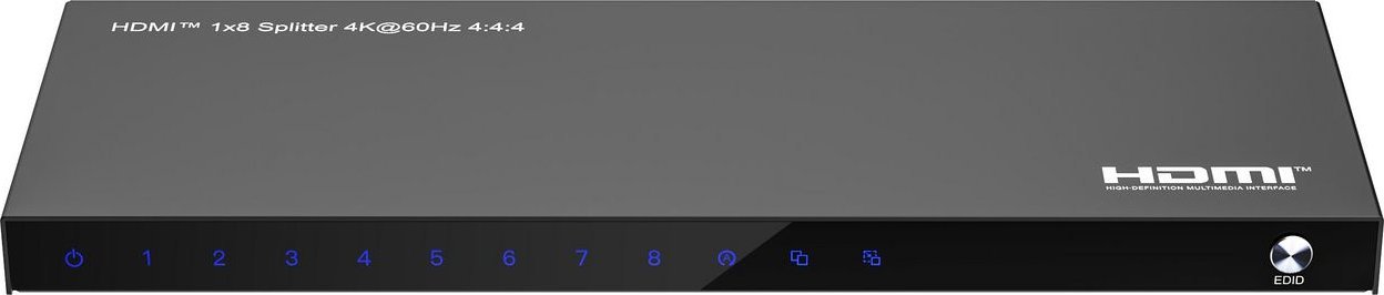 Splitter video HDMI Microconnect MC-HDMISPLITTER0108-4K, 1x8, 4K 60Hz, i zi