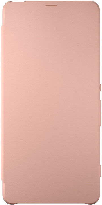 Këllëf Sony SCR54 Style për Xperia XA, rozë / i artë