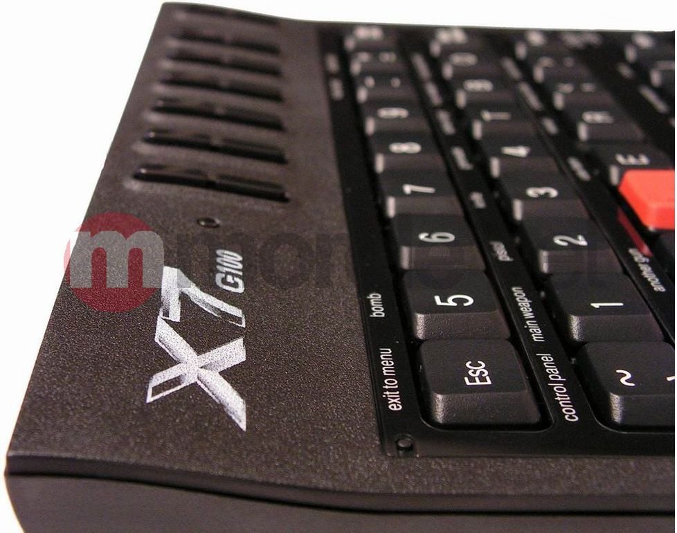 Tastierë gaming A4tech G100, me kabllo USB, kompakte, e zezë