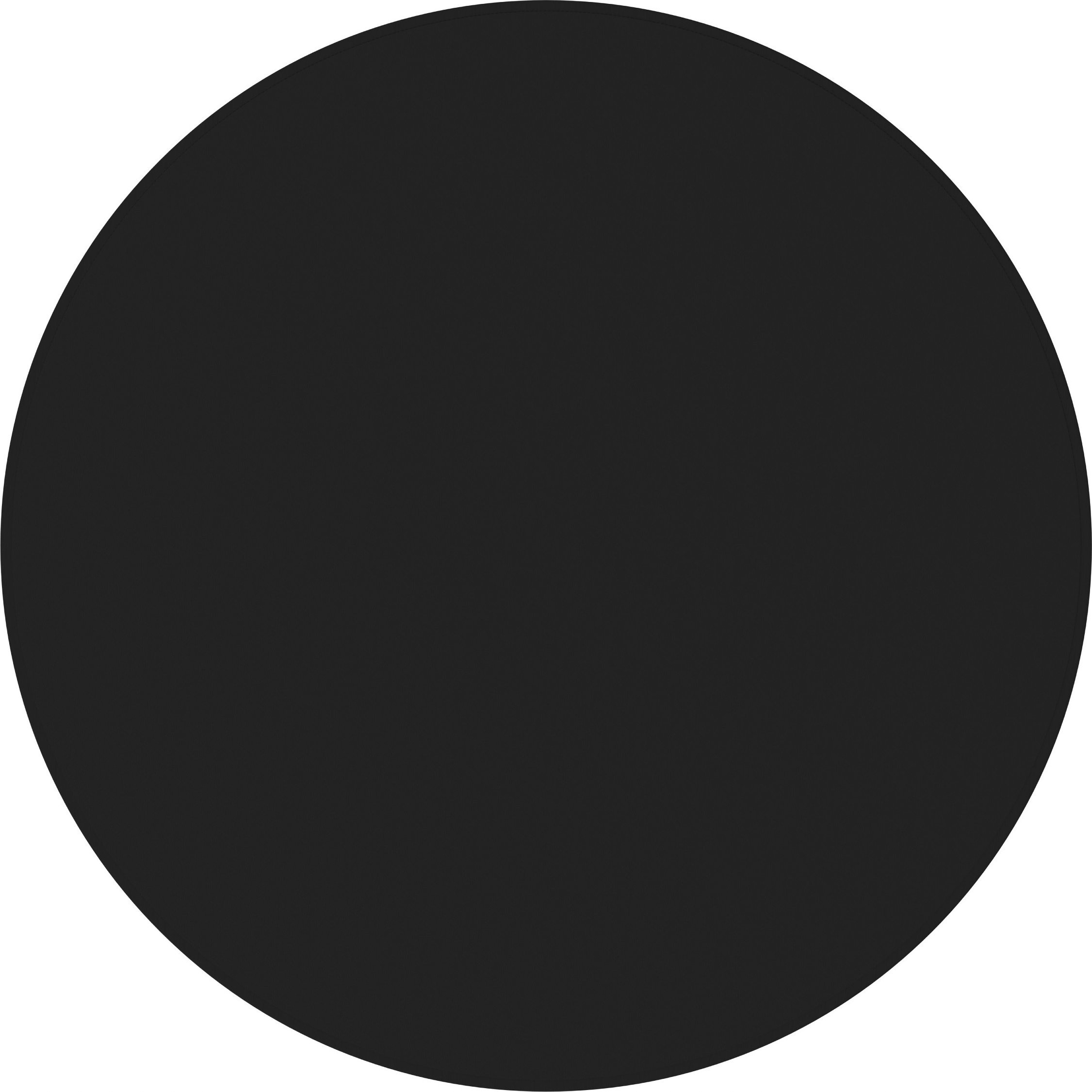 Dyshek dyshemeje për karrige Huzaro FloorMat 7.0, 120 x 120 cm, gome 5 mm, i zi