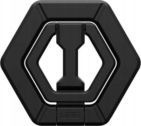 Mbajtëse magnetike me unazë UAG Magnetic Ring Stand, për MagSafe, aliazh zinku, e zezë