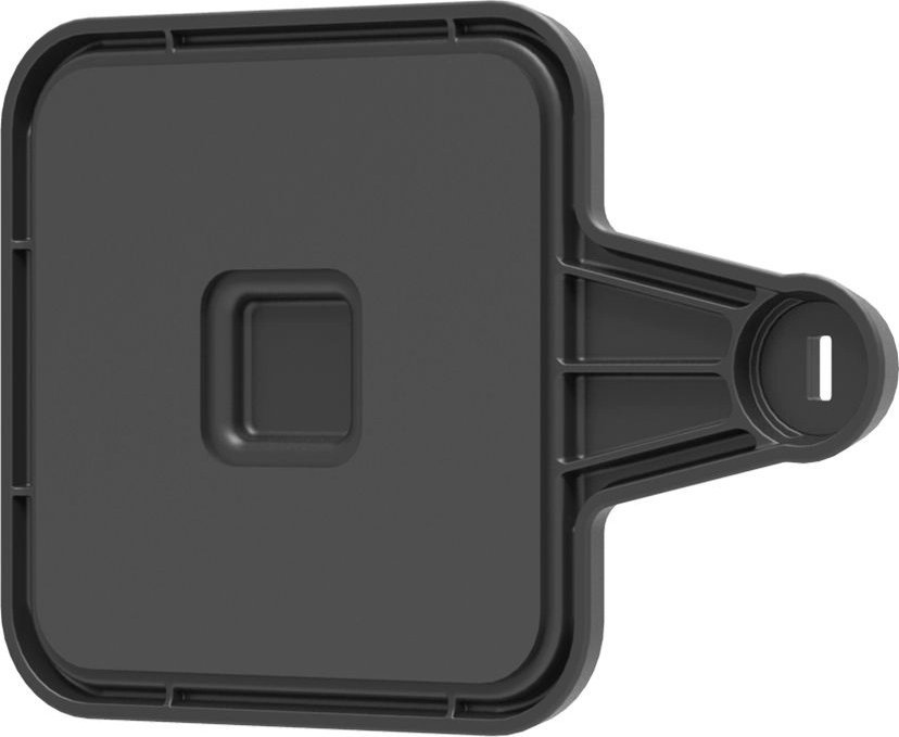 Pllakë zëvendësuese magnetike 100mm, bazë montimi, e zezë