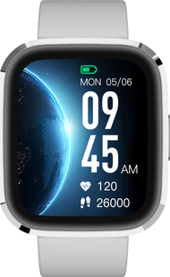 Ora inteligjente Garett GRC Style, ekran 1.72", IP68, argjendtë