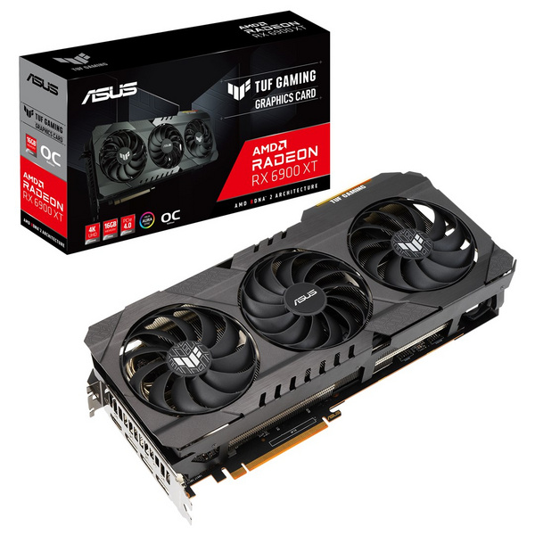 Графичка картичка ASUS TUF Gaming AMD Radeon RX 6900 XT, 16 GB GDDR6