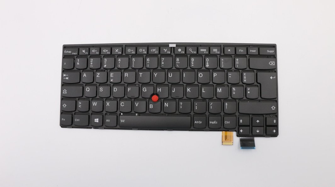 Tastierë laptopi Lenovo 01YR099, layout FR, e zezë