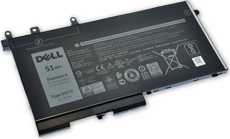 Bateri për laptop Dell Latitude 5000 Lithium-Ion, 11.4V, 51Wh 