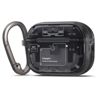 Mbështjellës për Apple AirPods Pro 2 Spigen Ultra Hybrid, e zezë