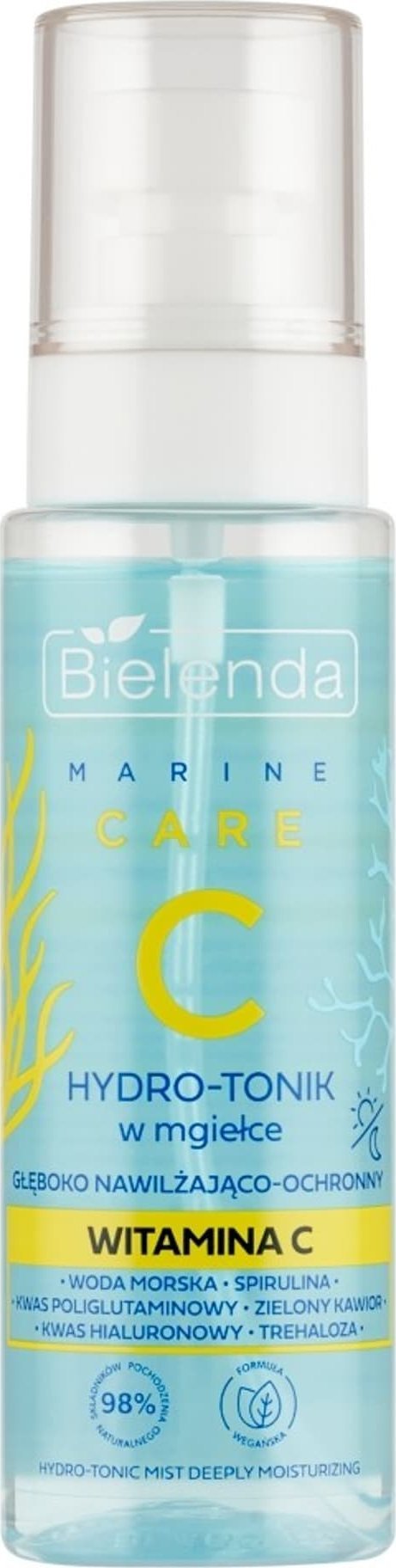 Spray tonik fytyre Bielenda C Marine Care, hidratues, 100 ml