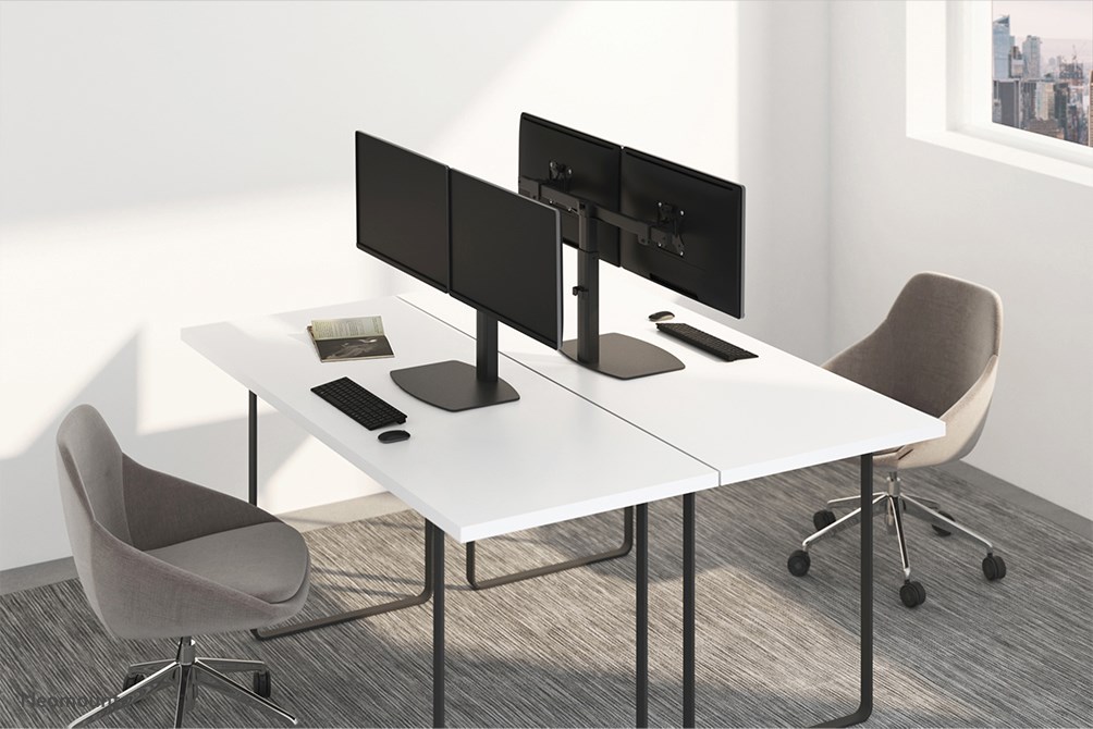 Mbajtëse monitori Neomounts FPMA-D865DBLACK, 10-27", Gas Spring, e zezë