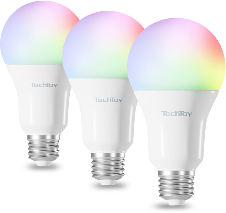 Poç TechToy Smart RGB, 11W, E277, 3 copë