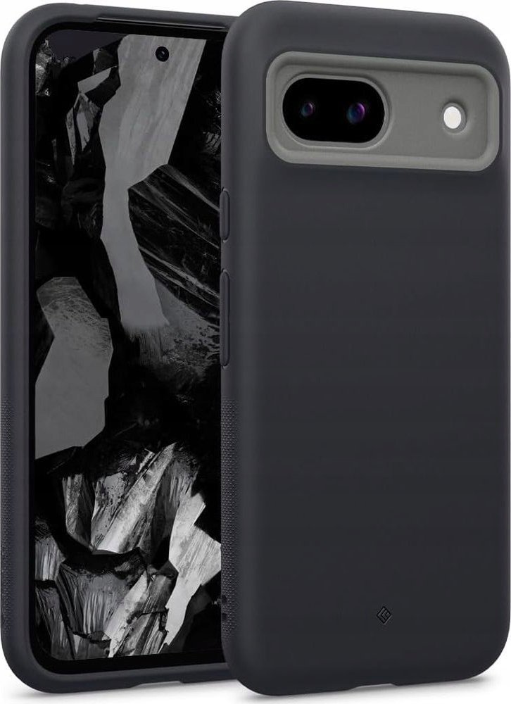 Mbështjellës telefoni Spigen Caseology Nano Pop për Google Pixel 8a, TPU, i zi