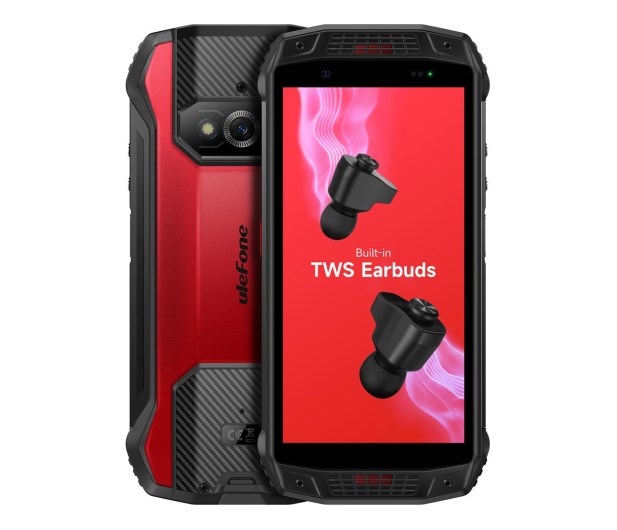 Celular Ulefone Armor 15, 6GB/128GB, 4G, i kuq