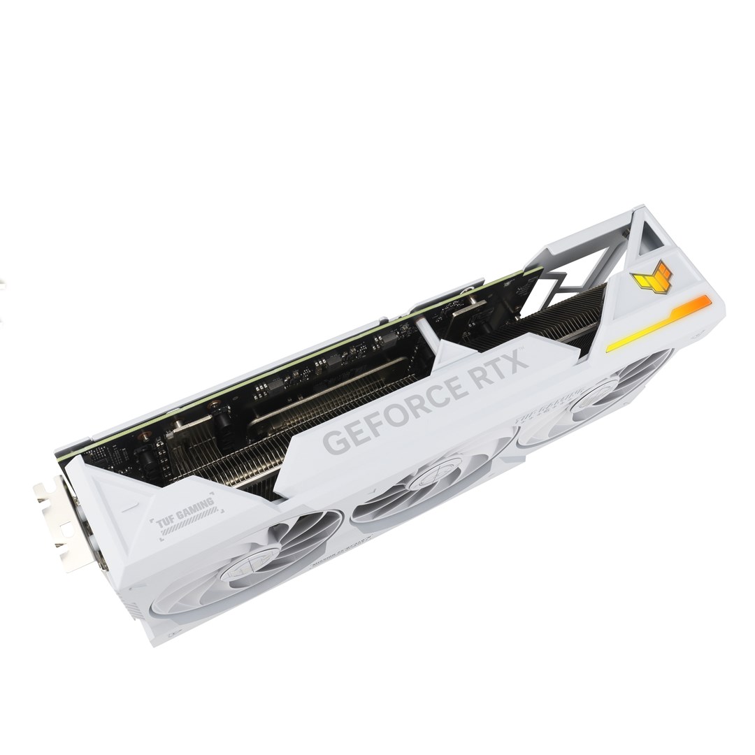 Kartelë grafike ASUS GeForce RTX 4070 Ti SUPER BTF TUF OC, 16GB, e bardhë