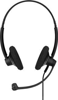 Слушалки со микрофон Epos Sennheiser Impact SC 60, со кабел, стерео, сребрени и црни