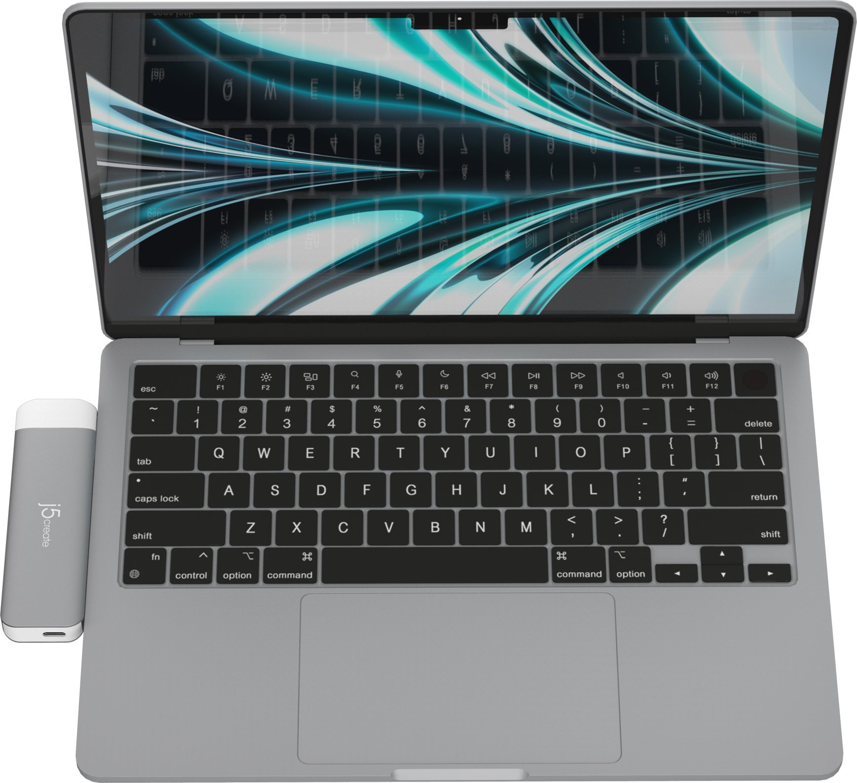 Adapter USB C J5create JCD394, 6K, USB4, HDMI 4K, gri