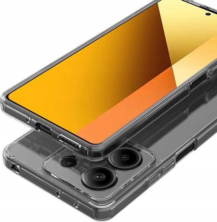 Këllëf telefoni Crong Crystal Shield, për Xiaomi Redmi Note 13 Pro 4G, transparent