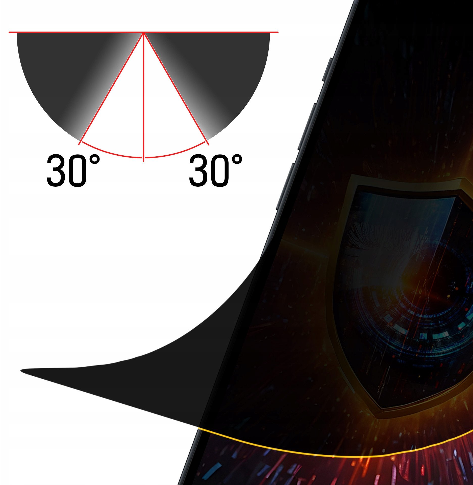 Folie mbrojtëse ekrani 3mk Silky Matt Privacy për Samsung Galaxy A26 5G, mbrojtje privatësie, sipërfaqe mat