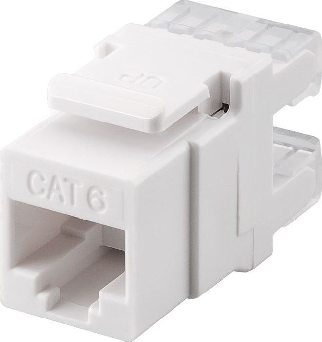 Prizë rrjeti Wentronic Goobay CAT 6 KeyStone RJ45, UTP, 250 MHz, LSA