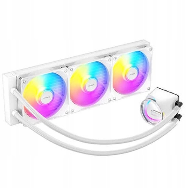 Ftohës likuid CPU Antec Skeleton 360ARGB, radiator 360 mm, RGB, i bardhë