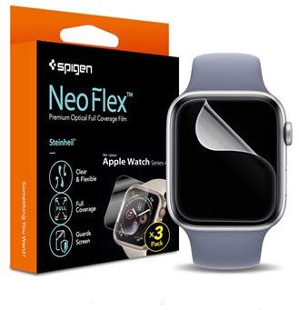 Foto e Folie mbrojtëse Spigen Neo Flex për Apple Watch 4/5, 44 mm 