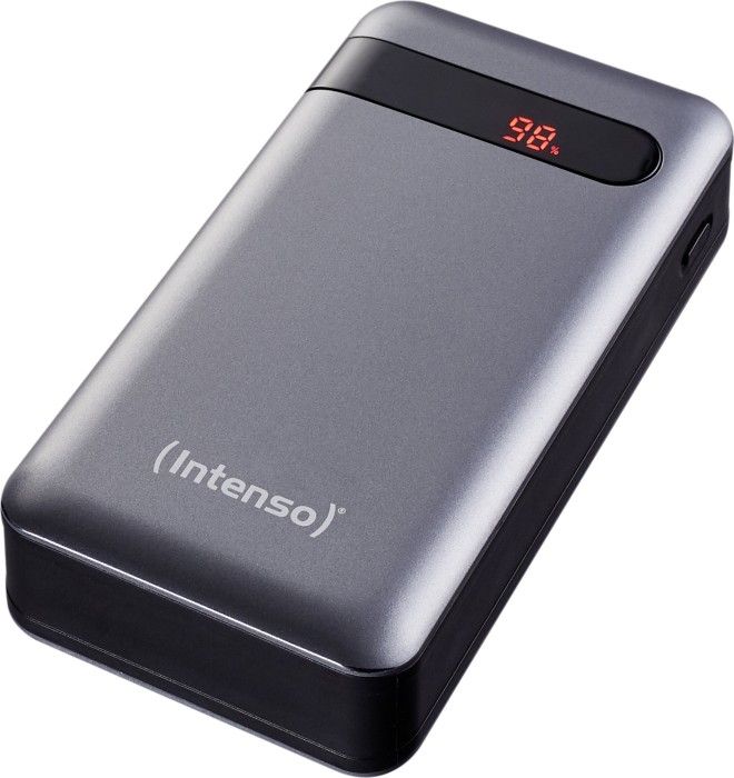 Надворешна батерија Intenso PD20000, 20000mAh, брзо полнење, графит