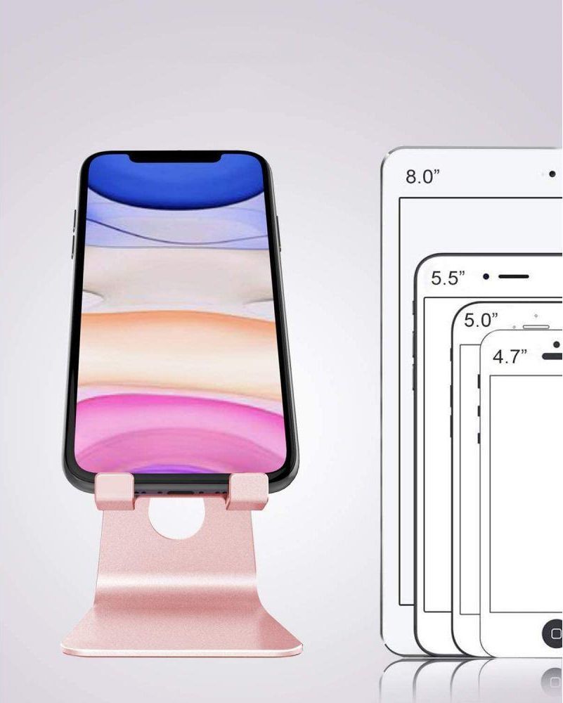 Mbajtëse Tech-Protect për celular, rozë / e artë