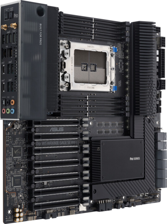 Pllakë amë ASUS PRO WS WRX80E-SAGE SE WIFI - AMD WRX80