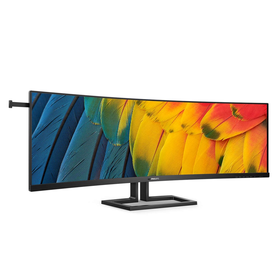 Monitor Philips 6000 series, 44.5", 5120 x 1440, UltraWide Dual Quad HD, 75 Hz, i zi