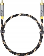 Kabllo audio FiiO LR-RCA5S, koaksial, 0.20m, e zezë