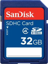 Kartë memorie SanDisk SDHC 32GB Class 4 (94195)