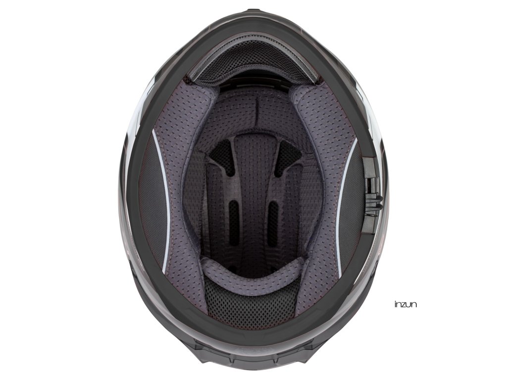 Helmetë moto CASSIDA Aero Drome 2026, integrale, polikarbonat, e zezë metalike portokalli e kuqe e bardhë