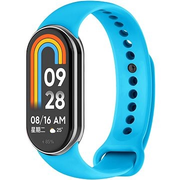 Rrip dore Eternico Essential për Xiaomi Smart Band 8 9, silikon, i kaltër i çelët