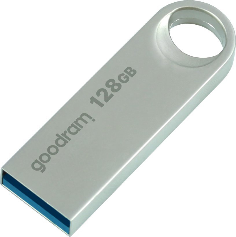 USB GoodRam UNO3, 128GB, USB 3.2 Gen1, сребрена