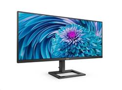 Монитор Philips 346E2LAE - LED, 34\", UW-QHD, црн