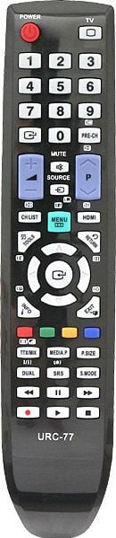 Pilot universale BLOW për TV Samsung, për VCR dhe DVR, i zi